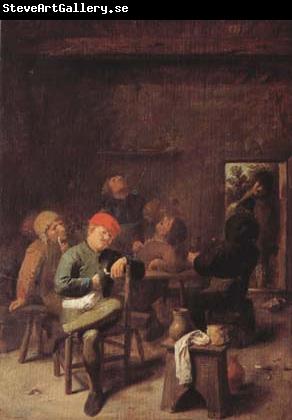 BROUWER, Adriaen Peasants Smoking and Drinking (mk08)